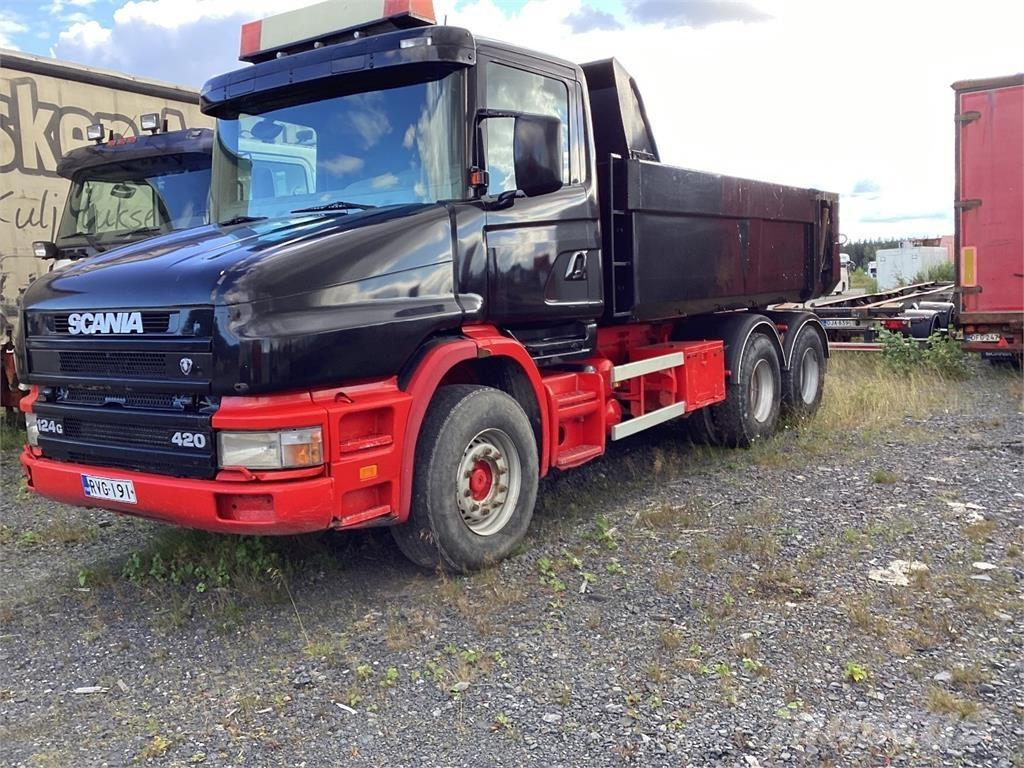 Scania T 124 Camiões basculantes