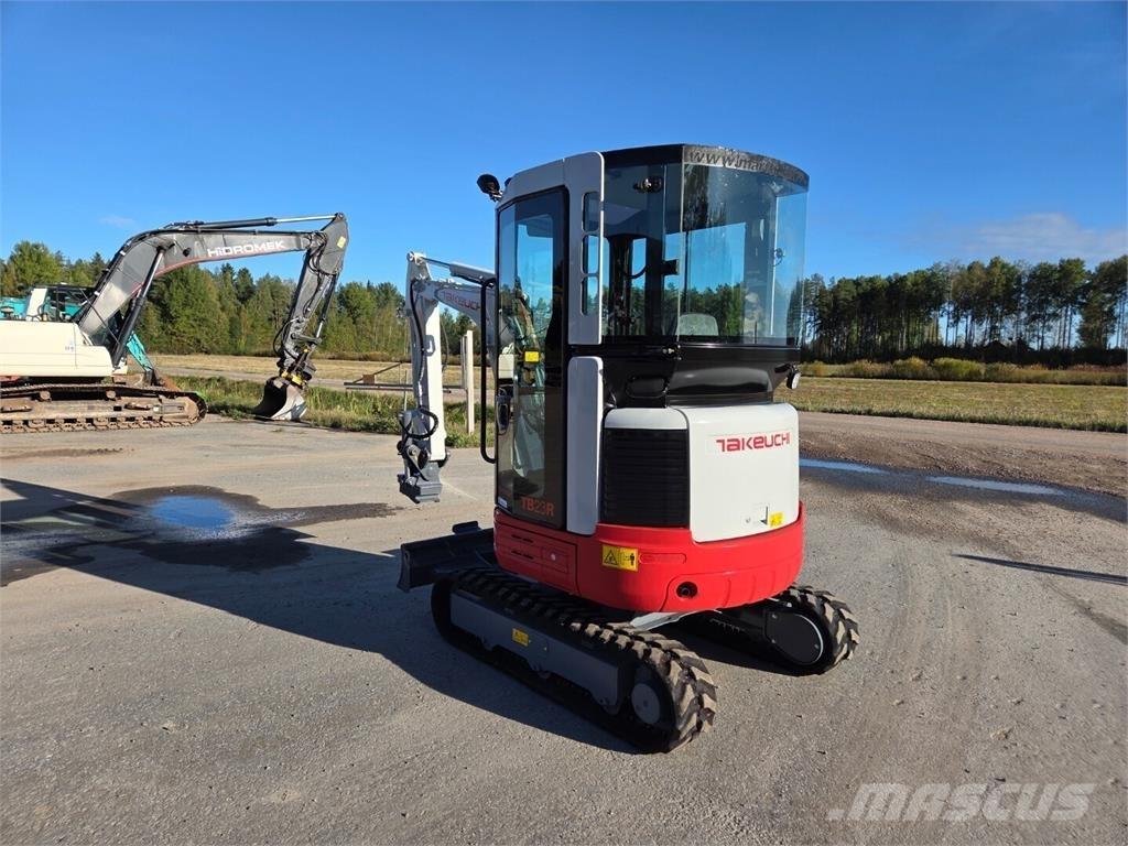 Takeuchi TB23R Mini Escavadoras <7t