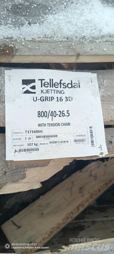 Tellefsdal ketjut Forwarders florestais
