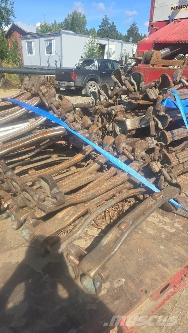  Teloja Rastos, correntes e material rodante