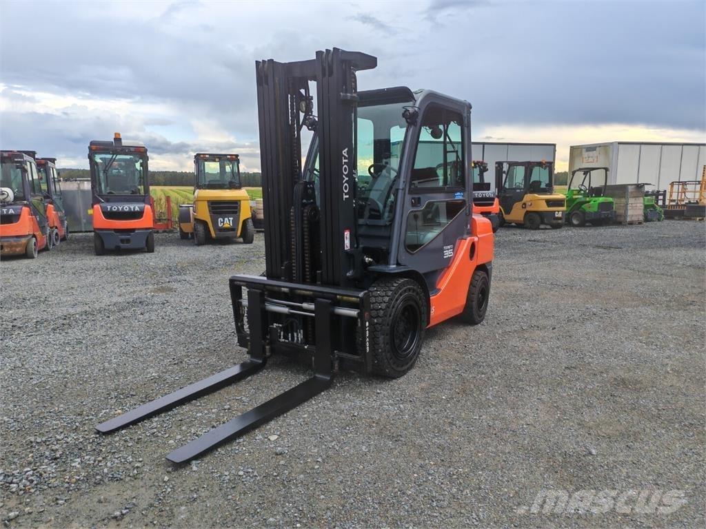 Toyota 02-8FDJF35 Empilhadores Diesel
