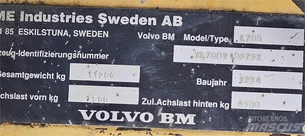 Volvo BM L 70 B Pás carregadoras de rodas