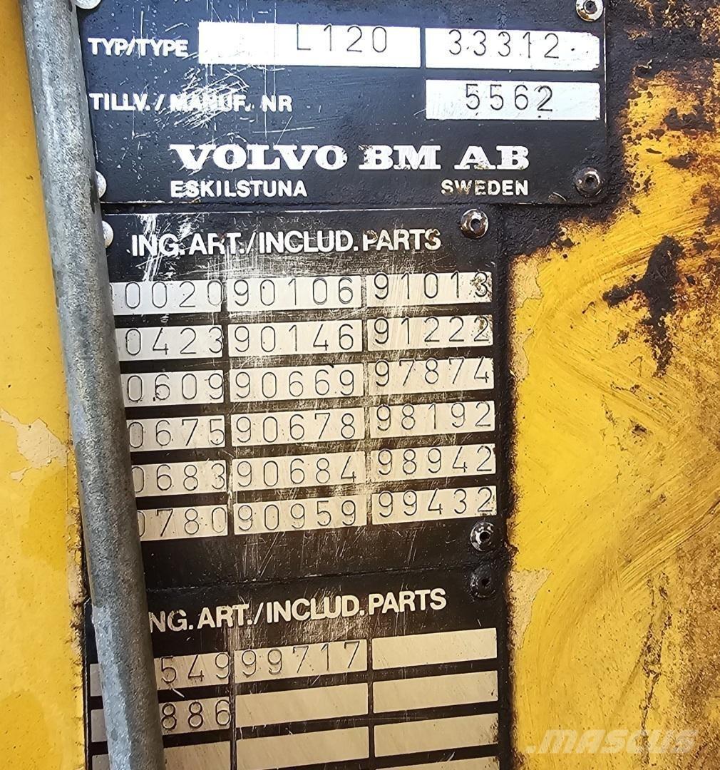 Volvo BM L120 Pás carregadoras de rodas
