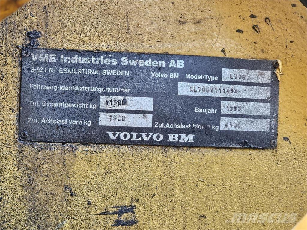 Volvo BM L70B Pás carregadoras de rodas