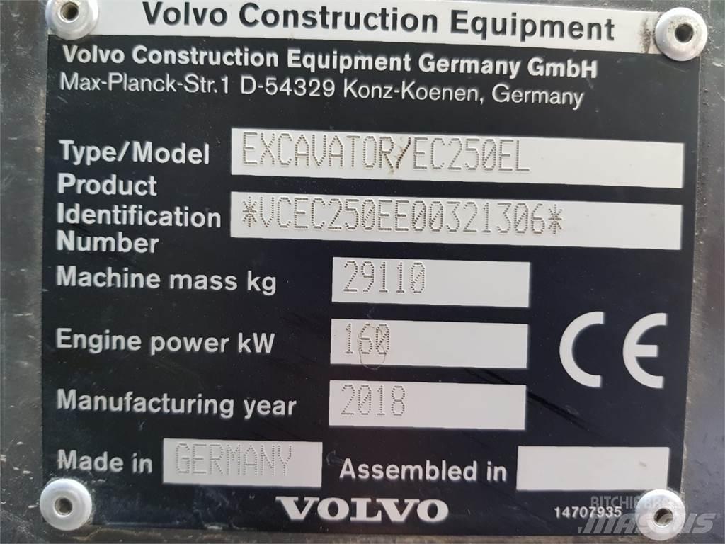 Volvo EC250EL Escavadoras de rastos