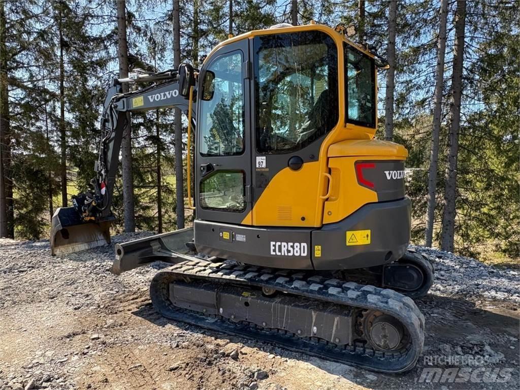 Volvo ECR 58 D Mini Escavadoras <7t