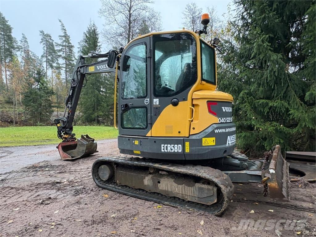 Volvo ECR 58 D Mini Escavadoras <7t