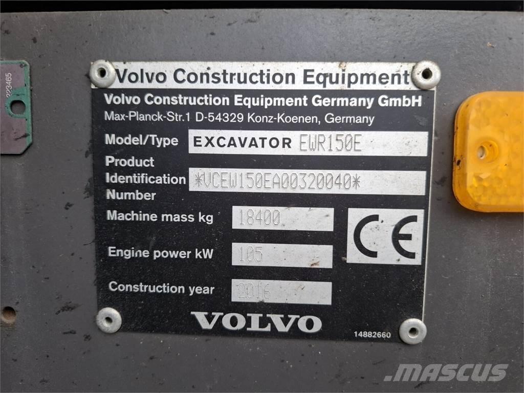 Volvo EWR 150 E Escavadoras de rodas