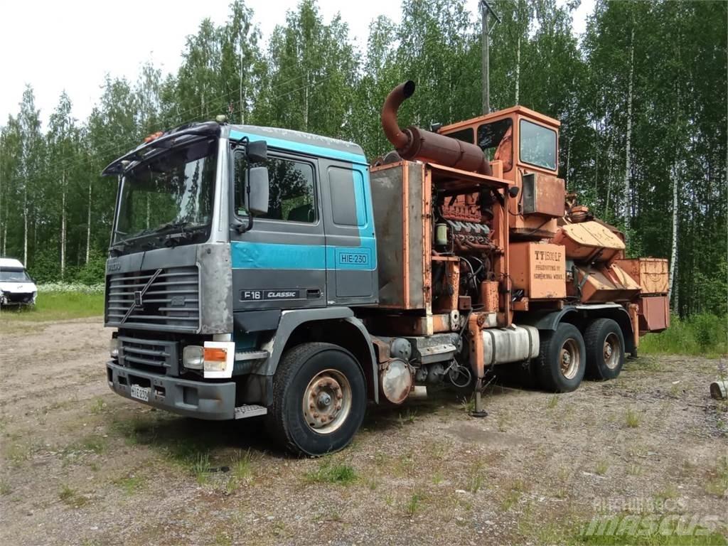 Volvo F16 Camiões Transporte Estilha de Madeira