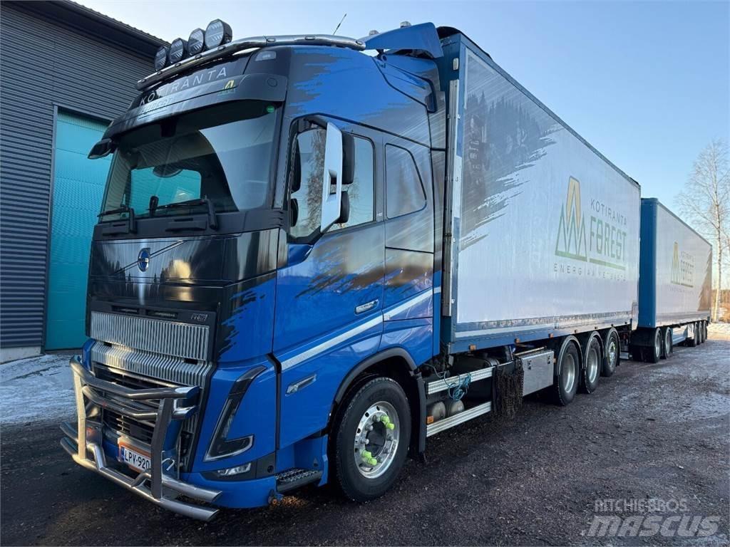 Volvo fh16 Camiões Transporte Estilha de Madeira