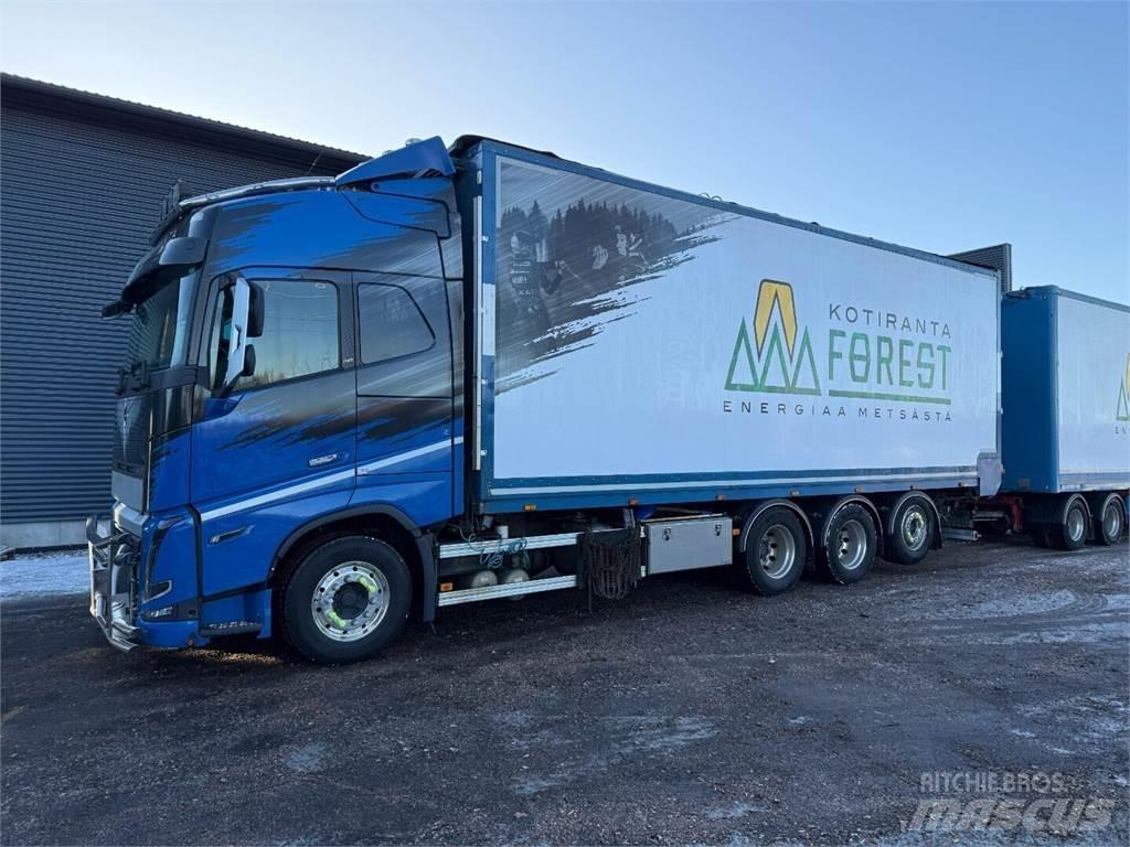 Volvo fh16 Camiões Transporte Estilha de Madeira