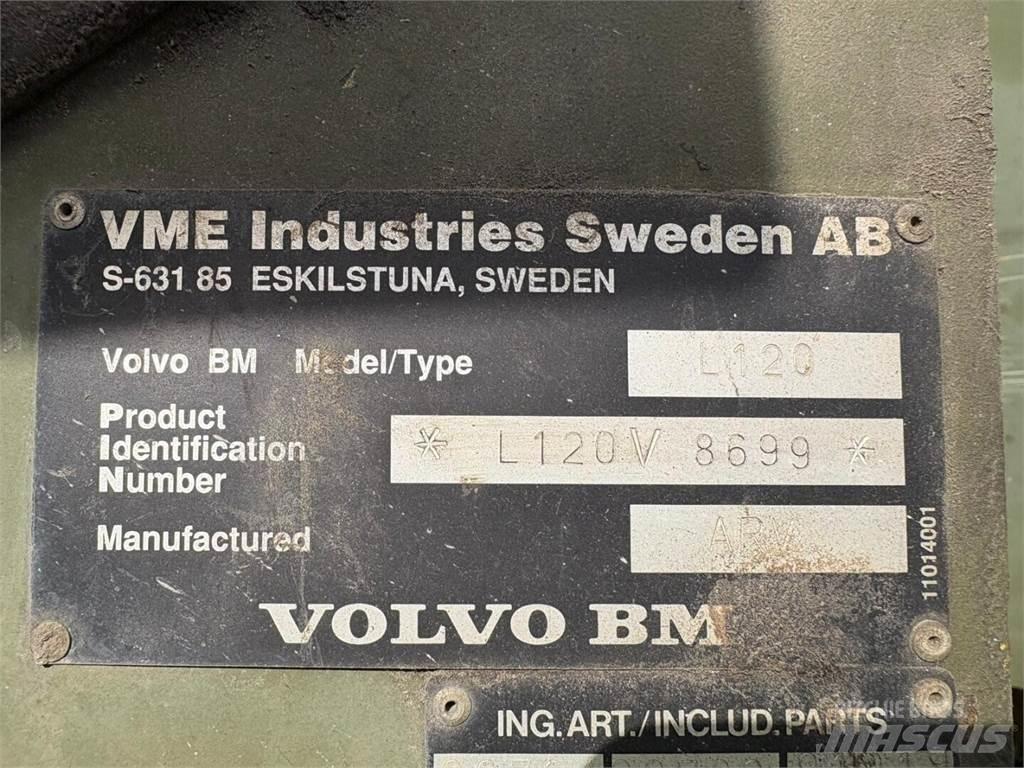 Volvo L 120 B Pás carregadoras de rodas