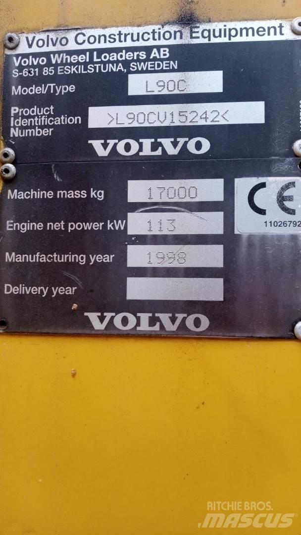 Volvo L90C Pás carregadoras de rodas