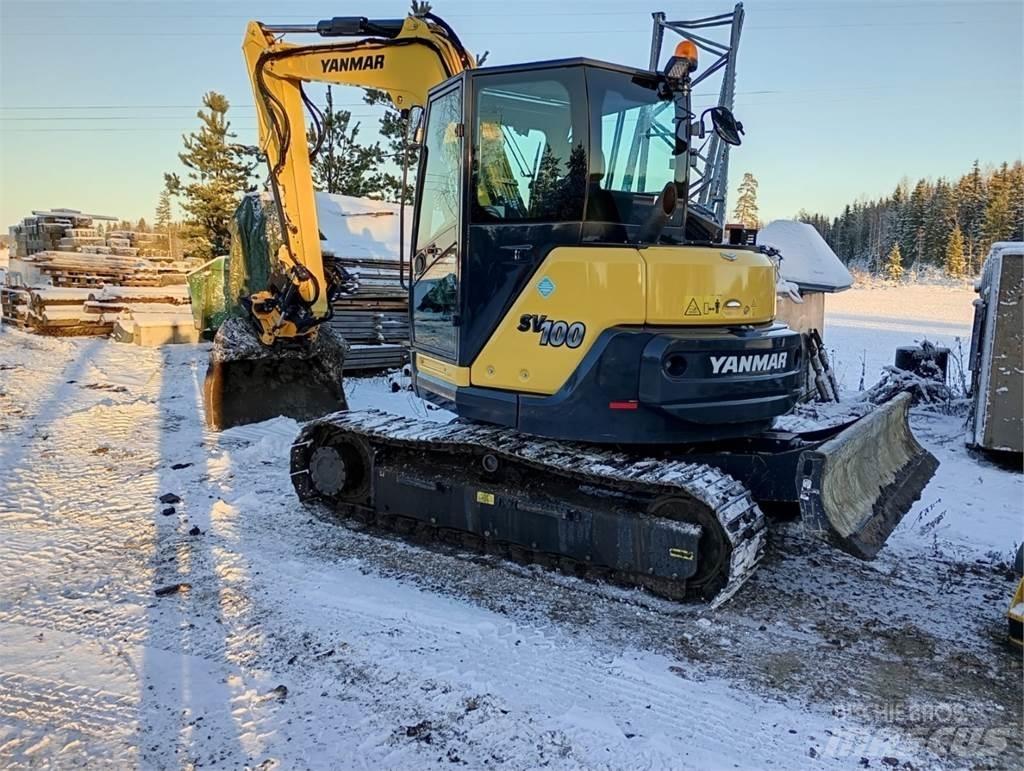 Yanmar SV100 Escavadoras de rastos