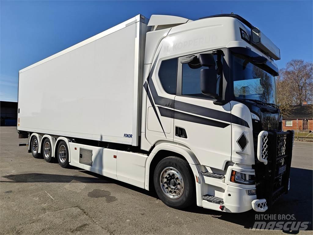 Scania R500 Camiões caixa temperatura controlada
