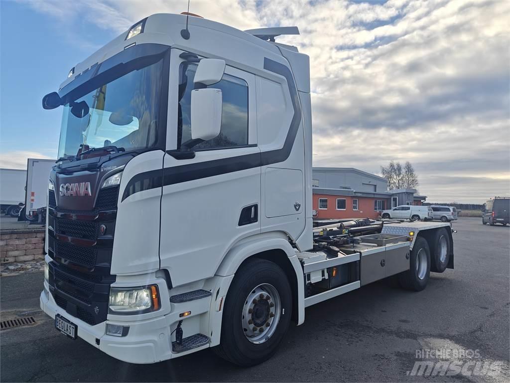 Scania R580 Camiões Ampliroll
