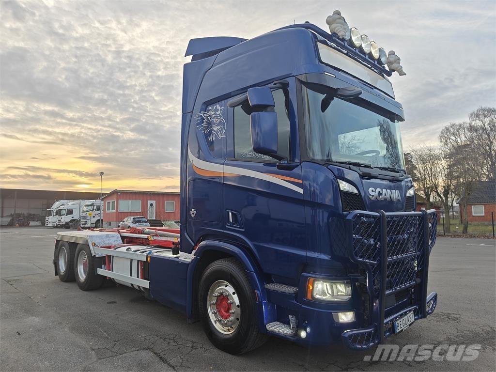 Scania R650 Camiões Ampliroll