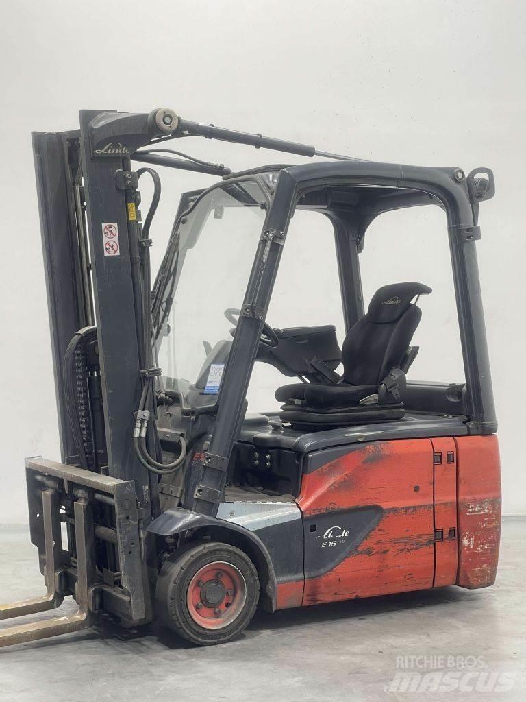 Linde E16-02-386 Empilhadores eléctricos