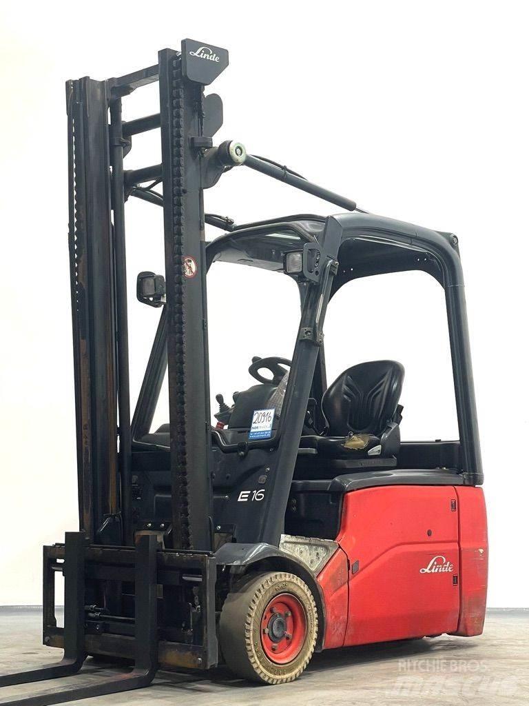Linde E16-386 Empilhadores eléctricos