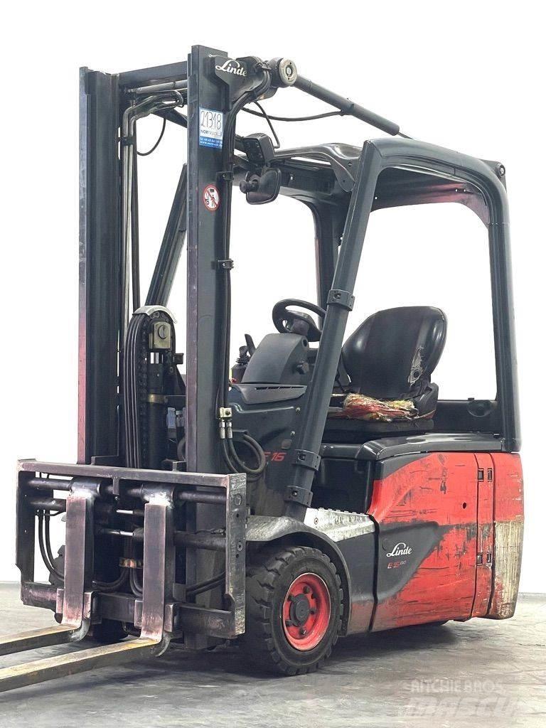 Linde E16-386-EVO Empilhadores eléctricos