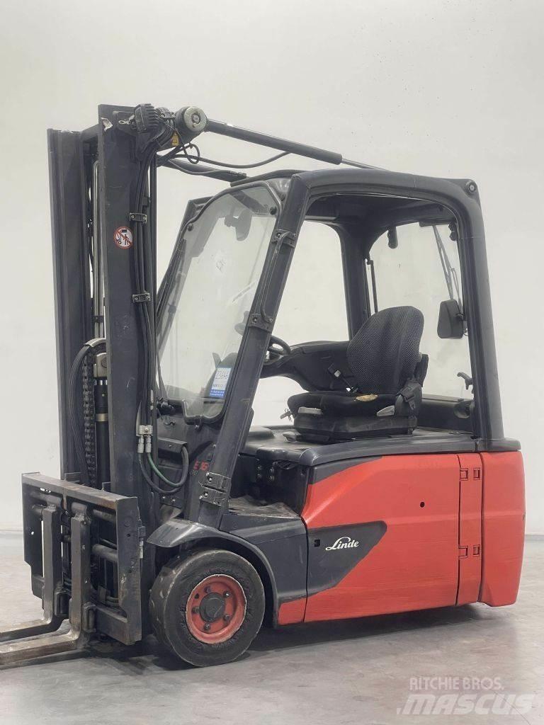 Linde E16L-02-386 Empilhadores eléctricos