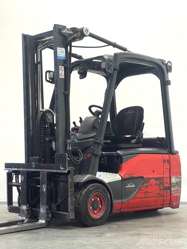 Linde E16L-386-EVO Empilhadores eléctricos