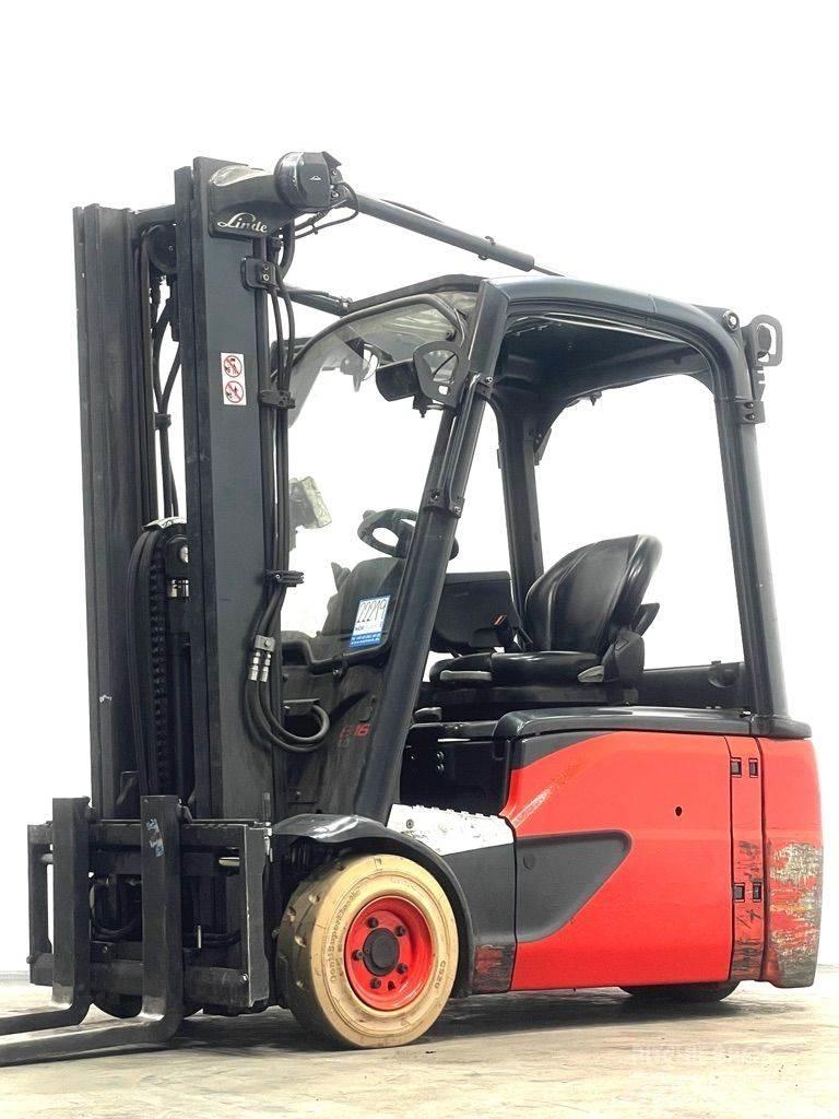 Linde E16L-386-EVO Empilhadores eléctricos
