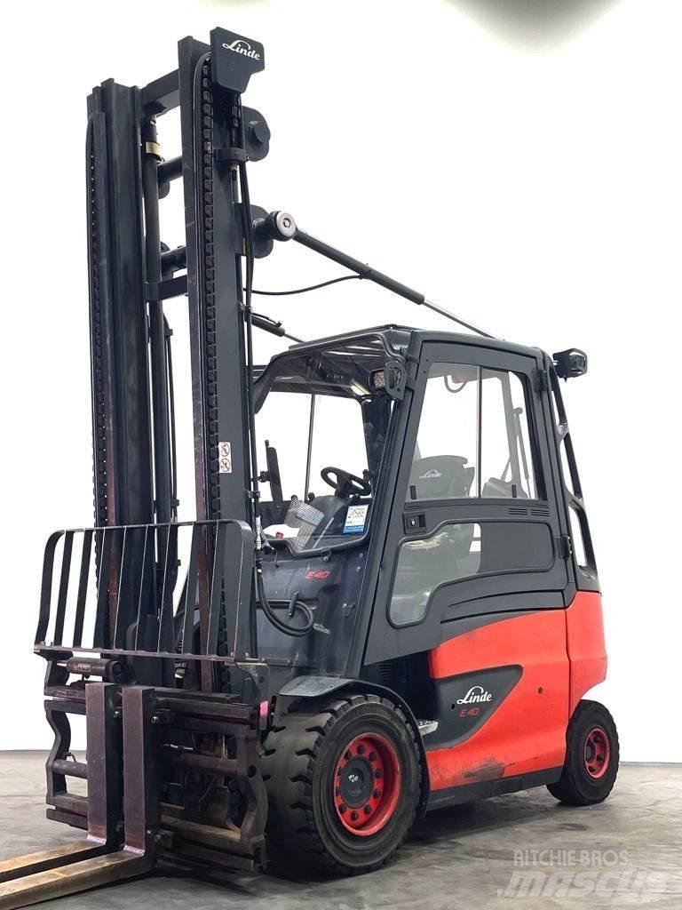 Linde E40H/600-388 Empilhadores eléctricos