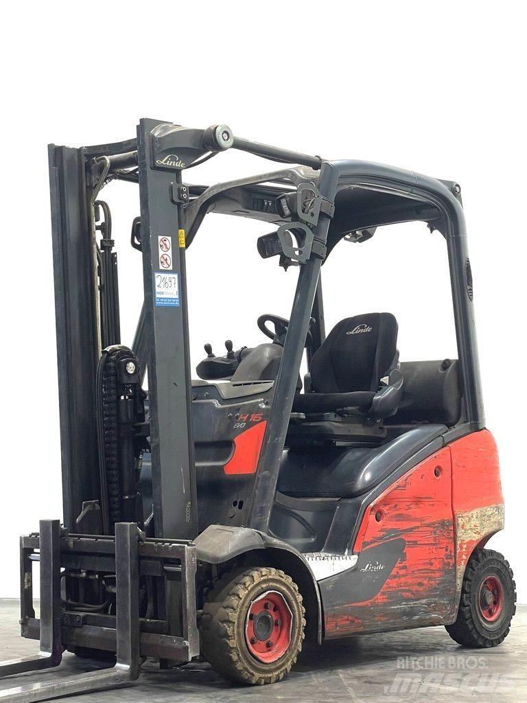 Linde H16T-391-EVO Empilhadores a gás