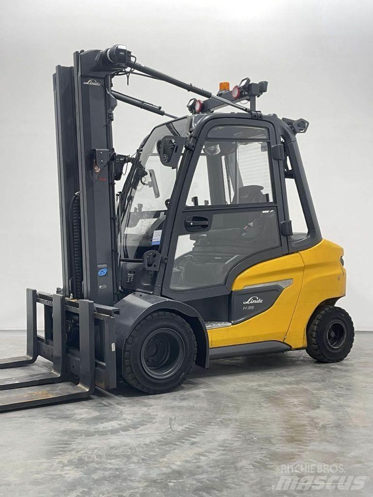 Linde H35D-01-1202 Empilhadores Diesel