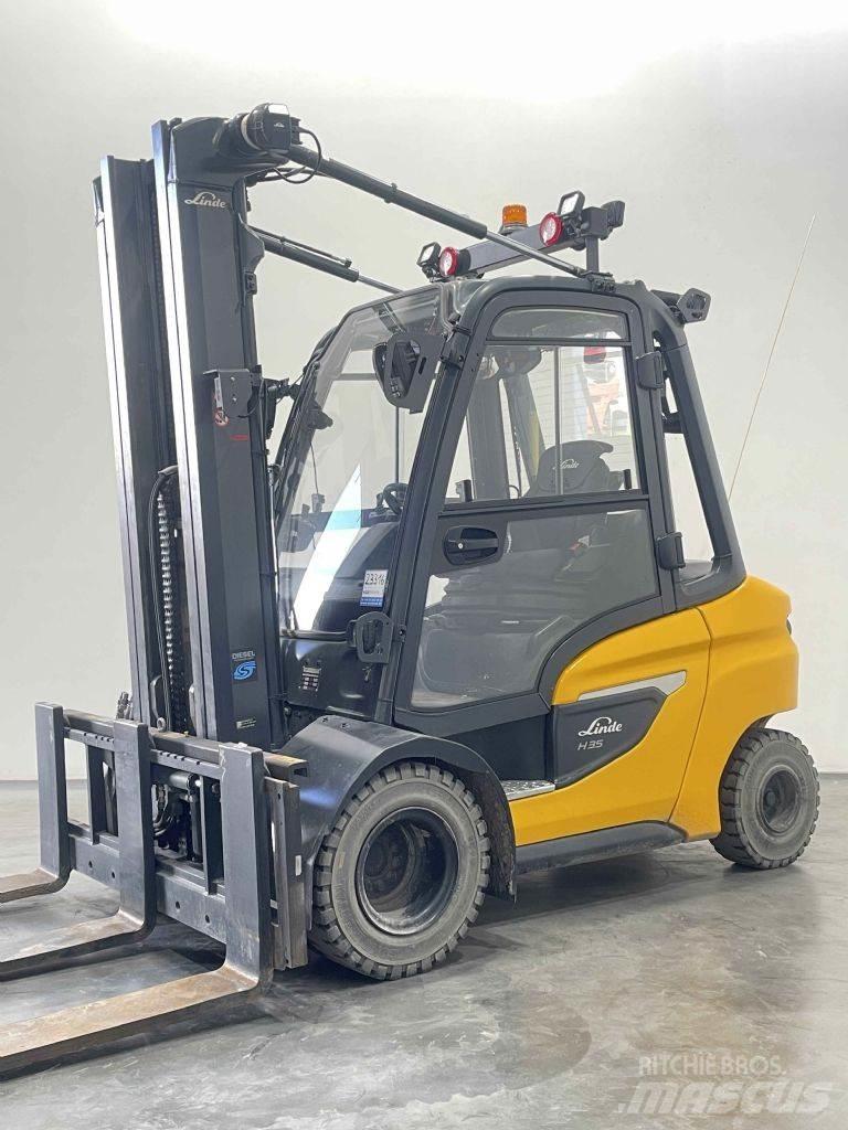 Linde H35D-01-1202 Empilhadores Diesel