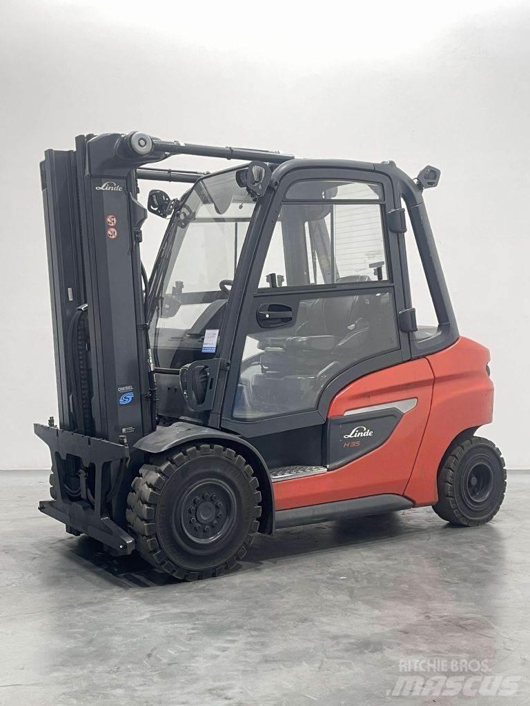 Linde H35D-01-1202 Empilhadores Diesel