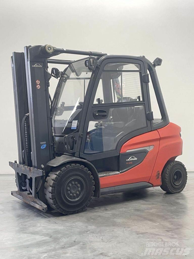 Linde H35D-01-1202 Empilhadores Diesel