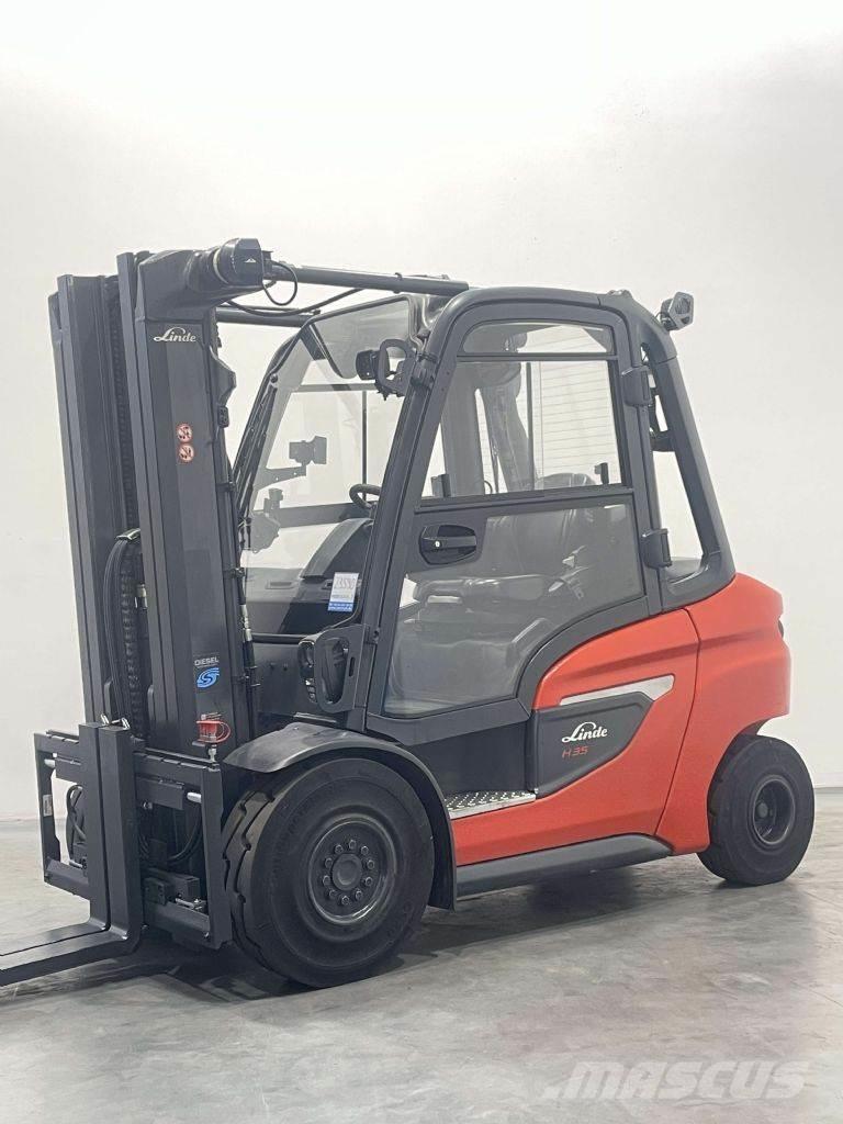 Linde H35D-01-1202 Empilhadores Diesel