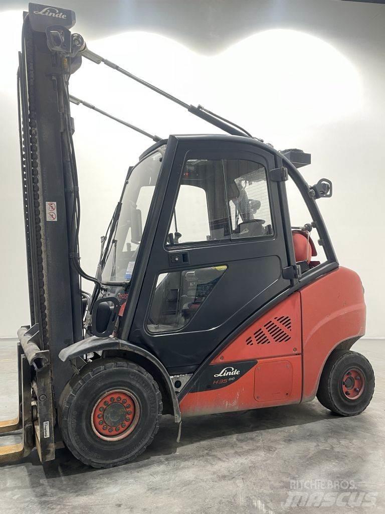 Linde H35T-02-393 Empilhadores a gás
