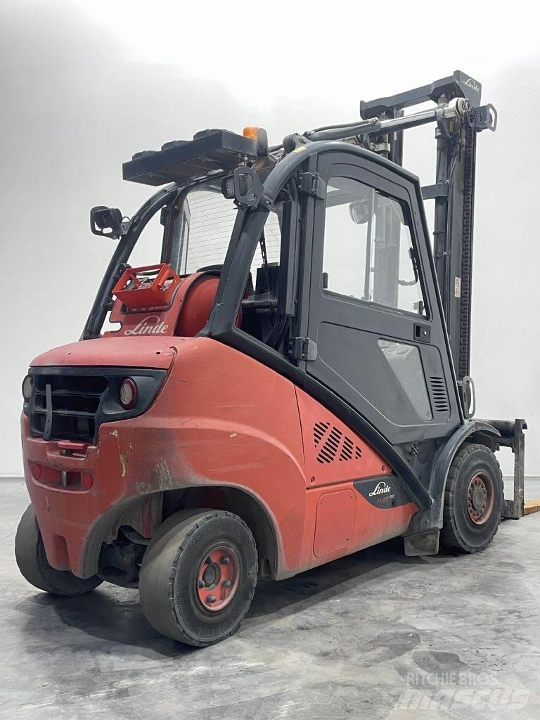 Linde H35T-02-393 Empilhadores a gás