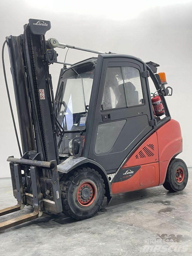 Linde H35T-02-393 Empilhadores a gás