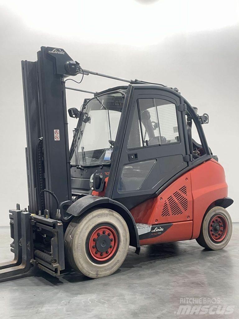 Linde H50T-02-394 Empilhadores a gás