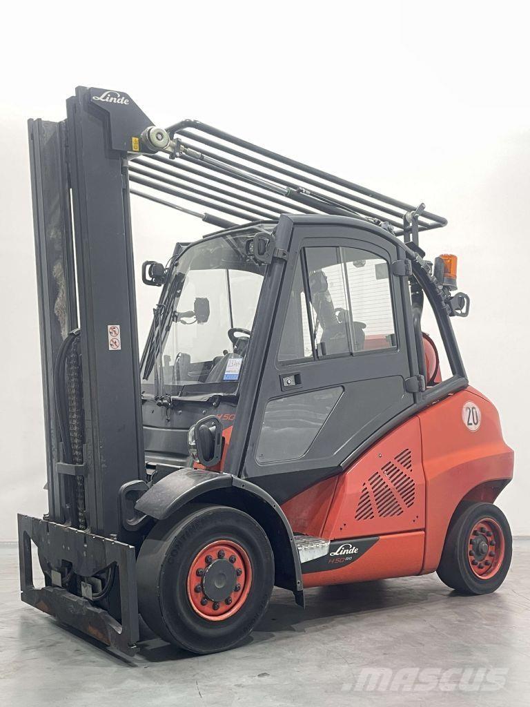 Linde H50T-02/600-394 Empilhadores a gás