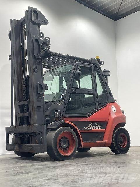 Linde H80D-02-396 Empilhadores Diesel