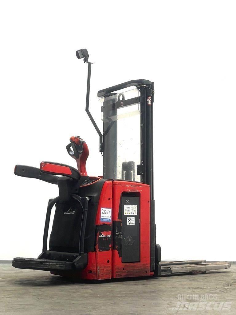 Linde L14AP-1173 Empilhador para operador externo