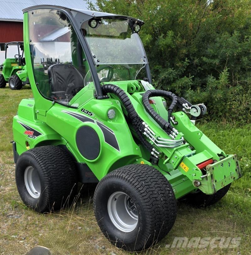 Avant 635i med L-hytt Carregadoras de direcção deslizante
