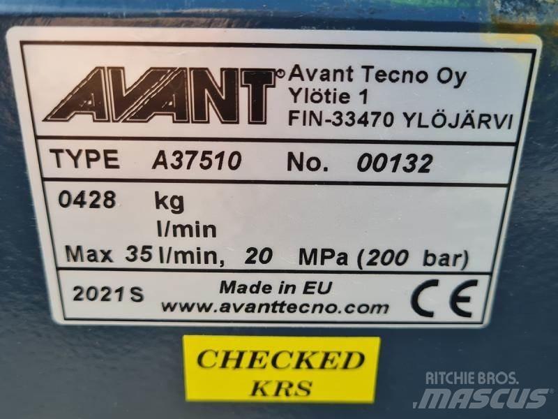 Avant Grävaggregat 260 Carregadoras de direcção deslizante