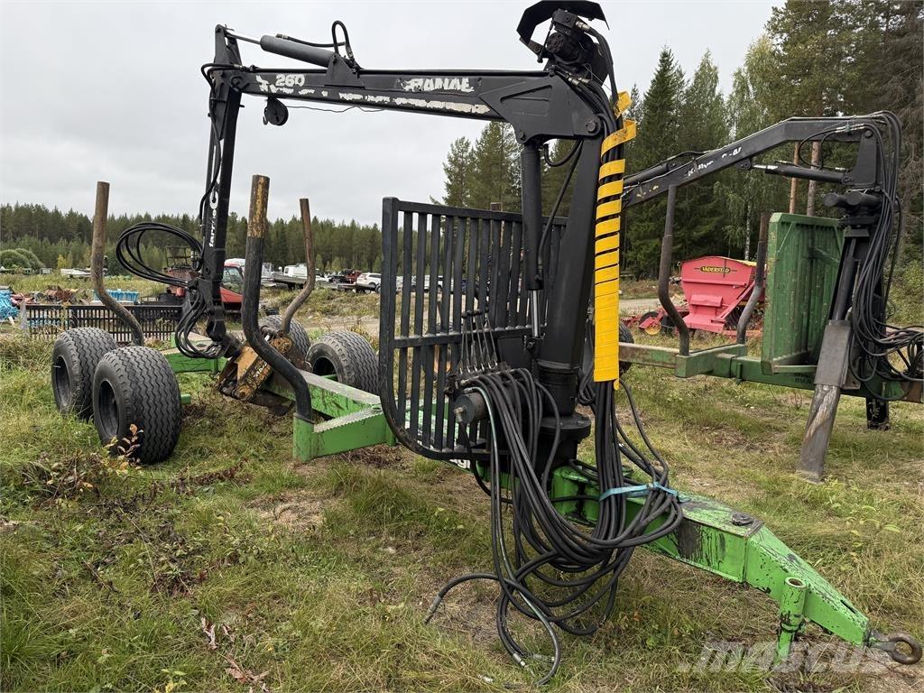 Cranab 1000 m. 260 Kran Reboques Florestais