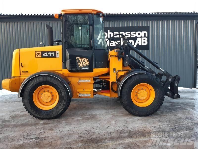 JCB 411 HT STORA BM Pás carregadoras de rodas