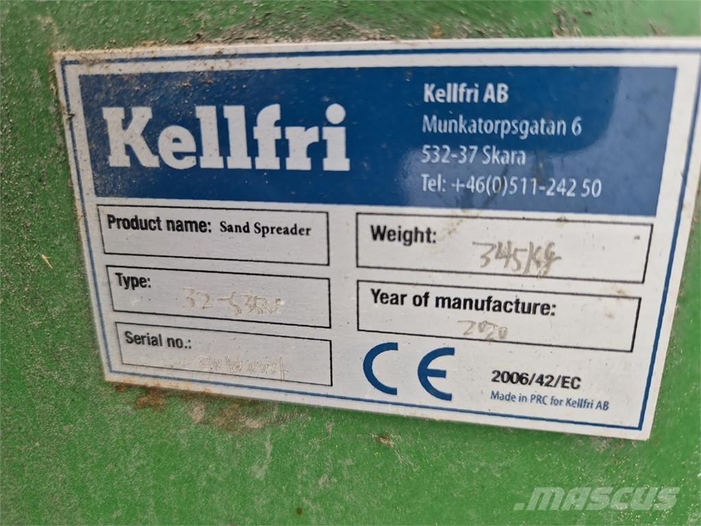 Kellfri SANDSPRIDARE Espalhadores de areia e sal