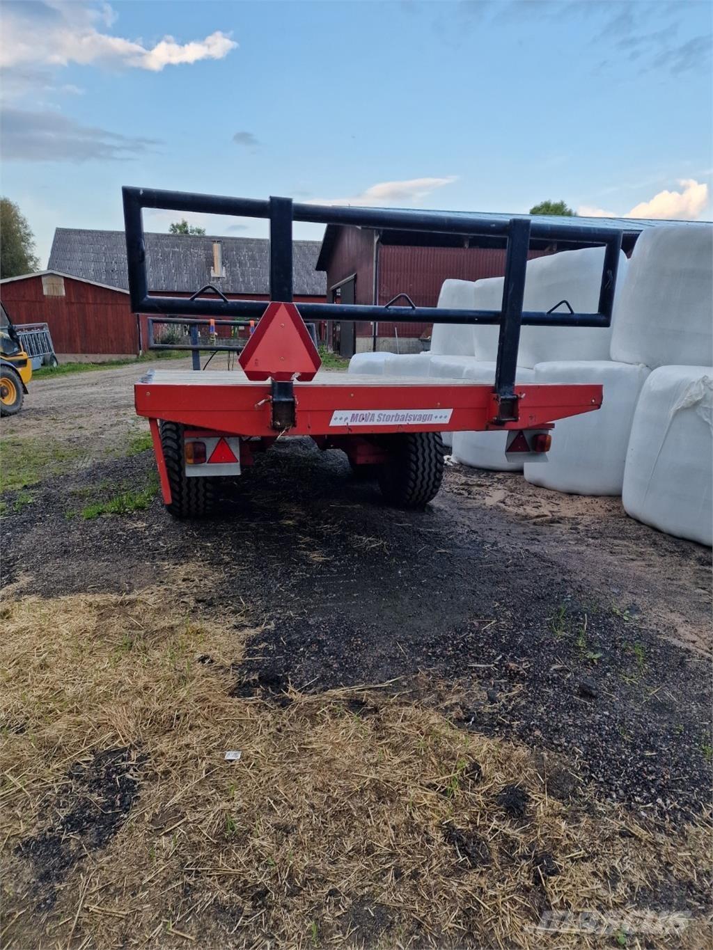 Mova 10T BALKÄRRA Reboque de fardos