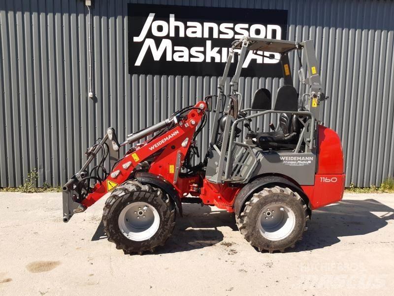 Weidemann 1160 MED EPS Pás carregadoras de rodas