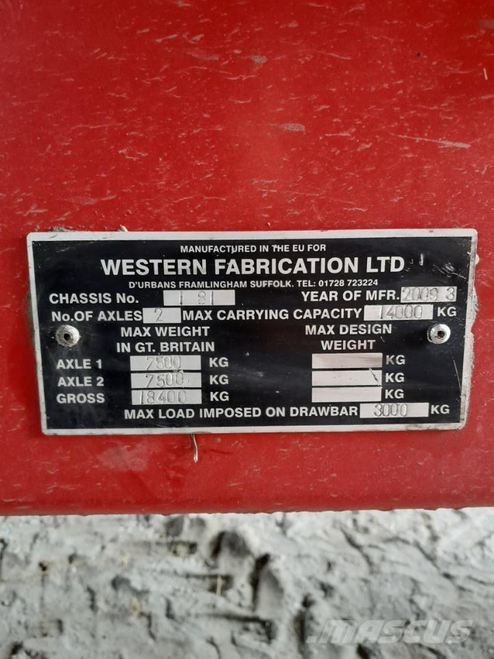 Western 14 TON Outros acessórios de carga e escavação