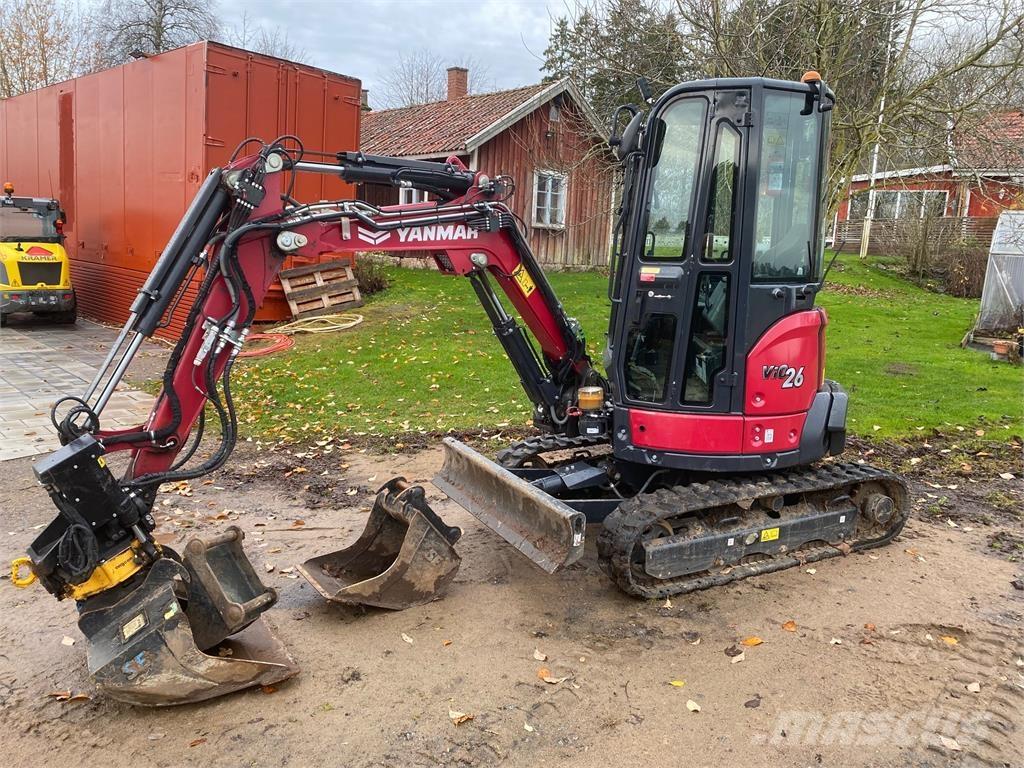 Yanmar VIO26 GRÄVARE Pás carregadoras de rodas